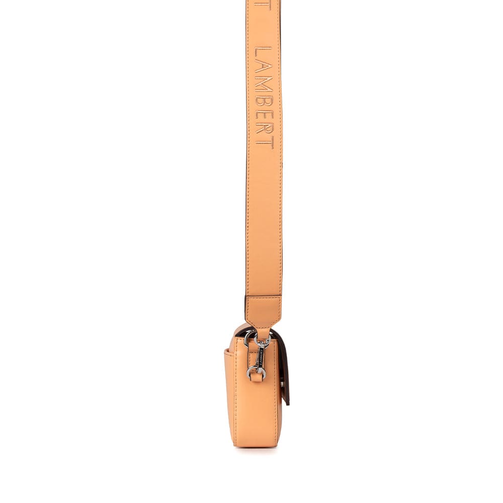 The Amelie - 2-in-1 Peach Vegan Leather Handbag