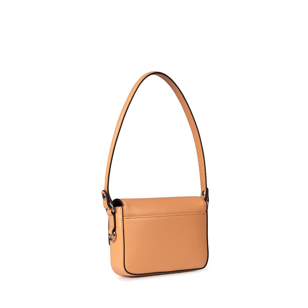 The Amelie - 2-in-1 Peach Vegan Leather Handbag