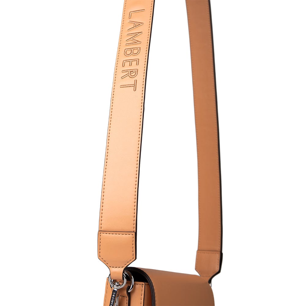 The Amelie - 2-in-1 Peach Vegan Leather Handbag