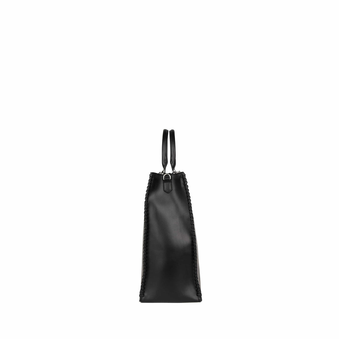The Eloise – 2-in-1 Black Vegan Leather Tote Bag