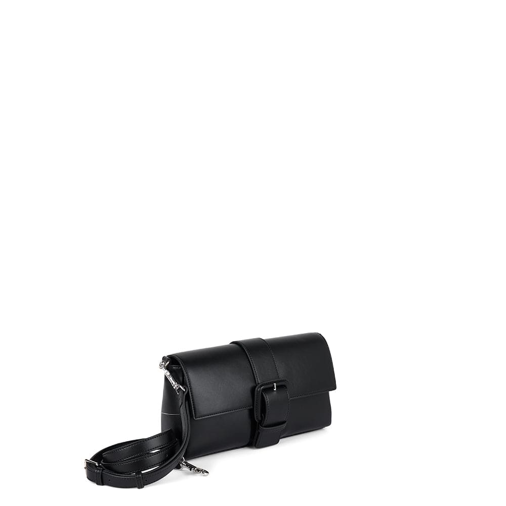 The Elsie – 2-in-1 Black Vegan Leather Handbag