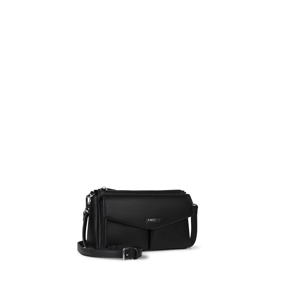 The Esmee - 2-in-1 Black Vegan Leather Handbag
