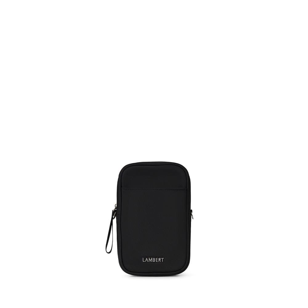 The Iris - Black Recycled Nylon Crossbody Bag