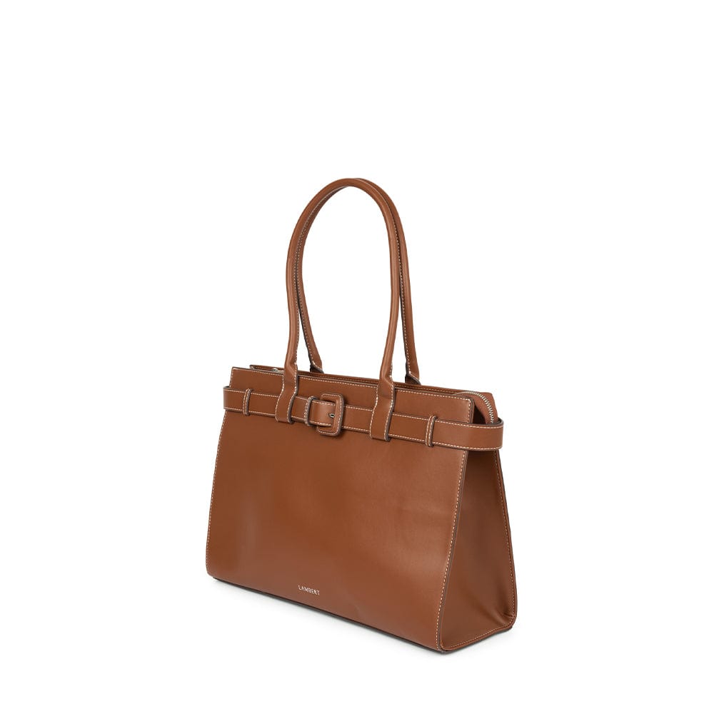 The Odelia – Affogato Vegan Leather Tote Bag