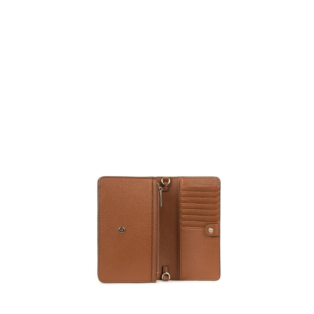 The Tina - Affogato Vegan Leather Small Crossbody Bag