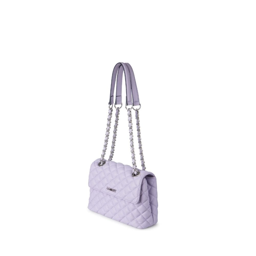 The Penelope - 2-in-1 Lavender Vegan Leather Handbag