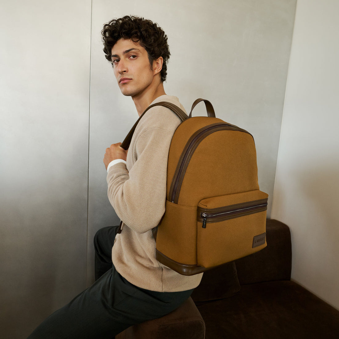 Le Logan - Sac à dos en canevas breenmix