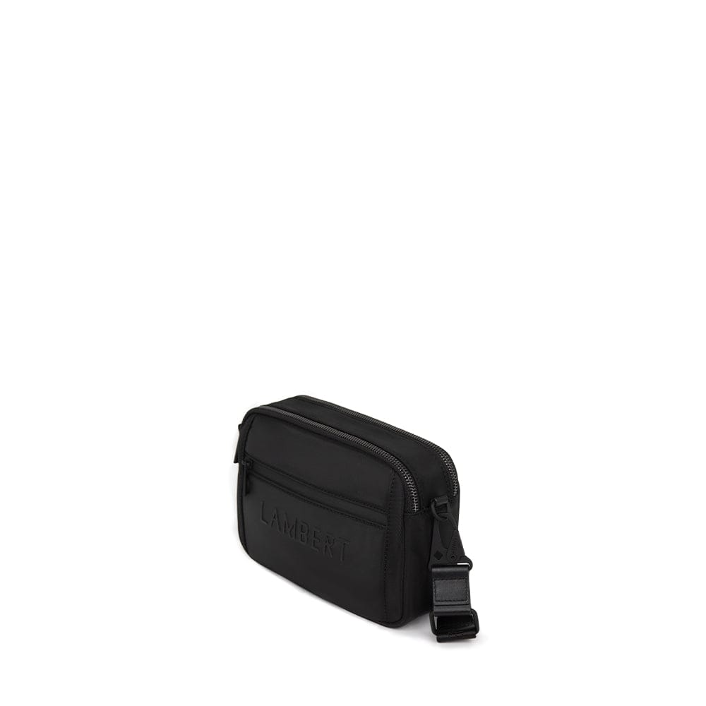 The Ace - Black Recycled Nylon Crossbody Bag