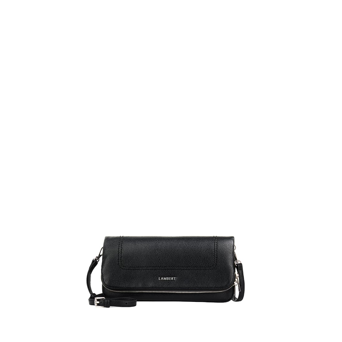 The Adele - 3-in-1 Black Vegan Leather Handbag