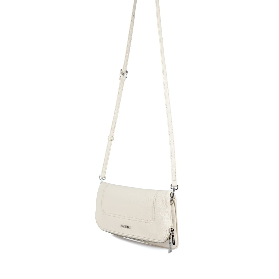 Le Adele – sac à main 3-en-1 en cuir vegan porcelain