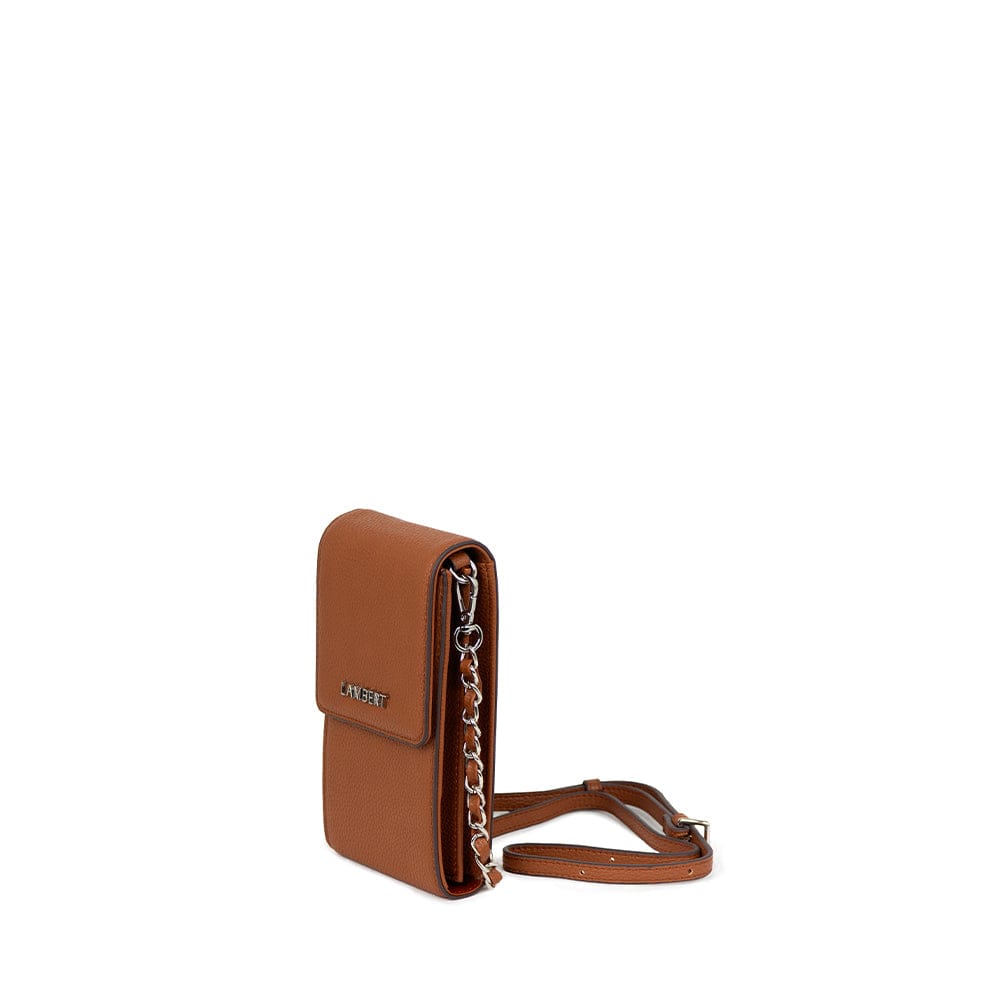 The Alexa - Affogato Vegan Leather Crossbody Phone Case