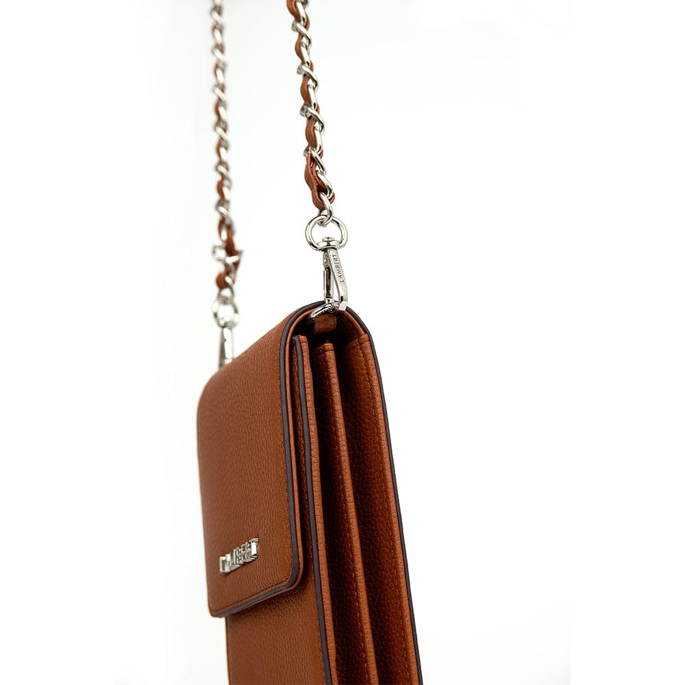 The Alexa - Affogato Vegan Leather Crossbody Phone Case