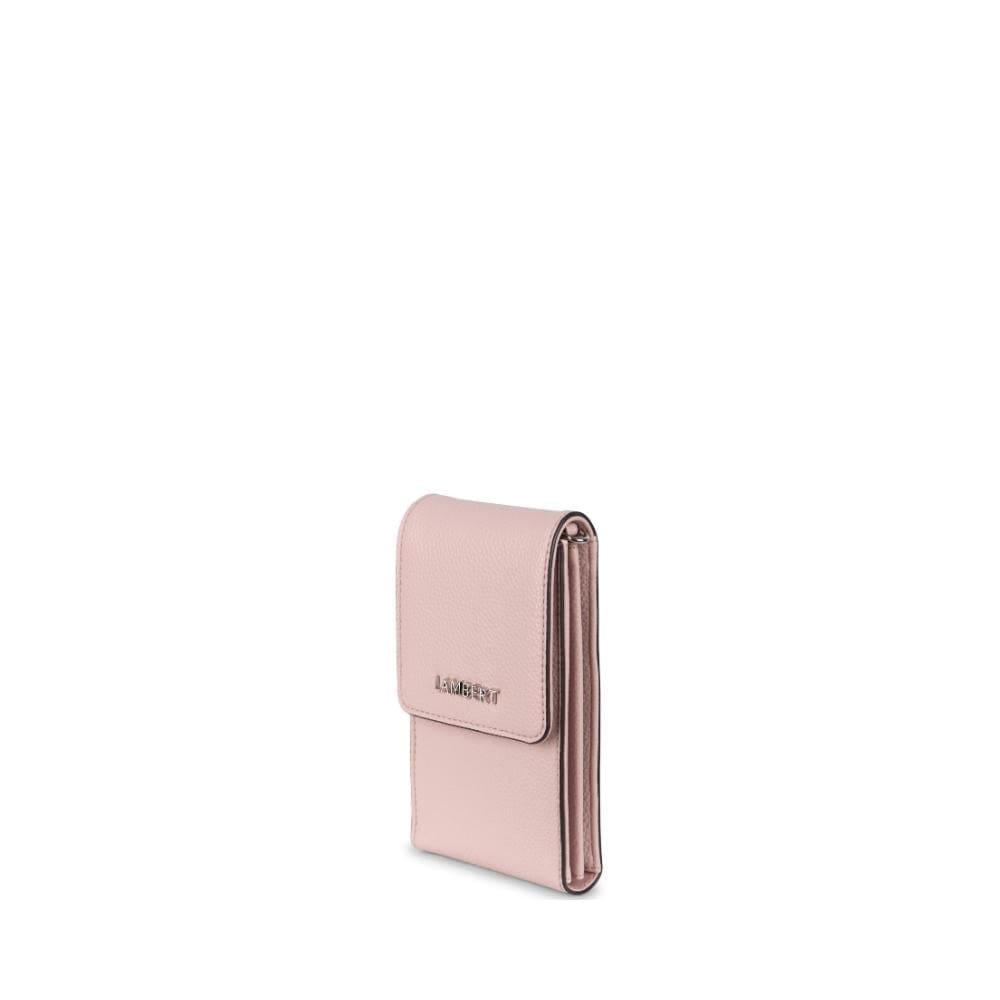 The Alexa - Dusty Pink Vegan Leather Crossbody Phone Case