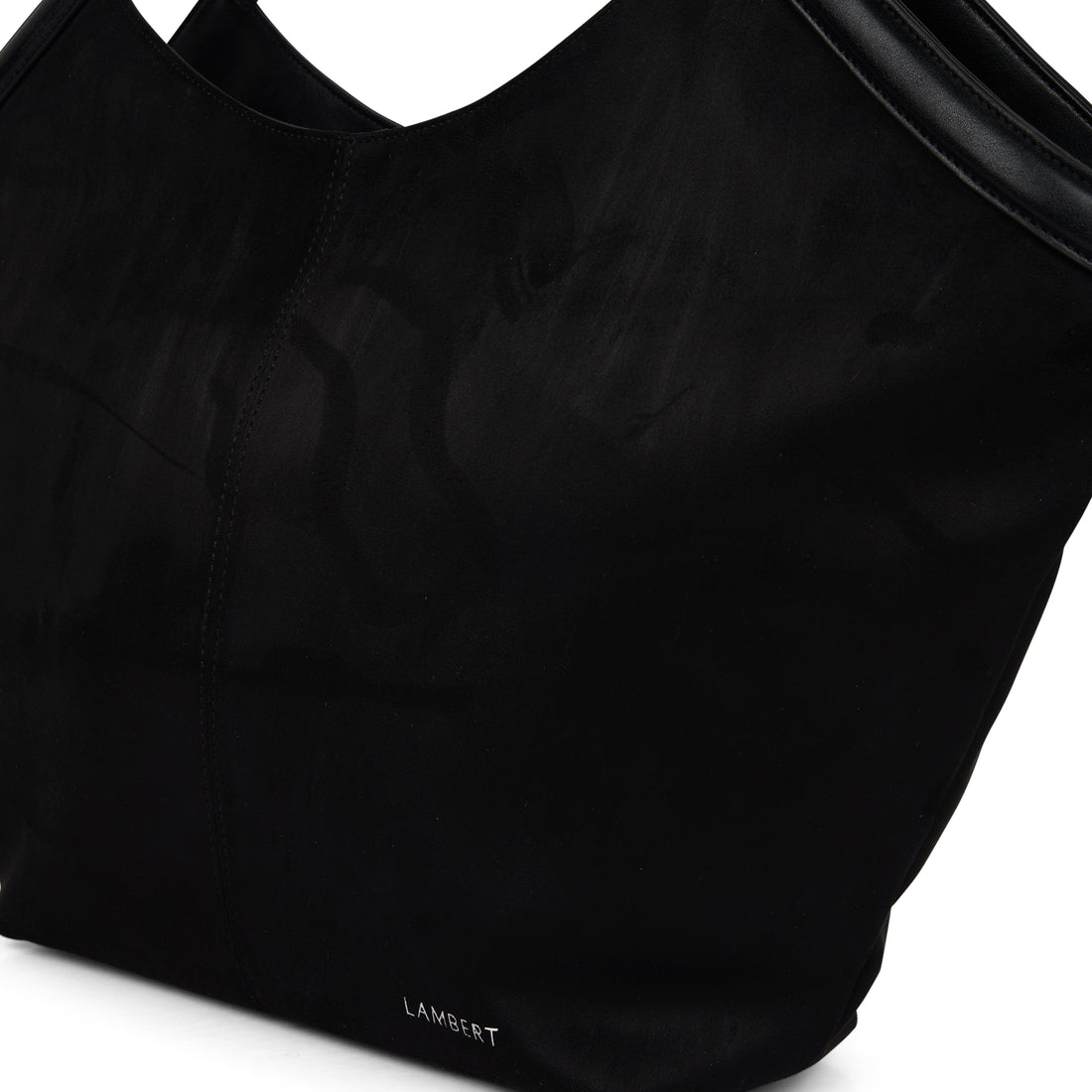 Le Alison - Sac fourre-tout en suède noir