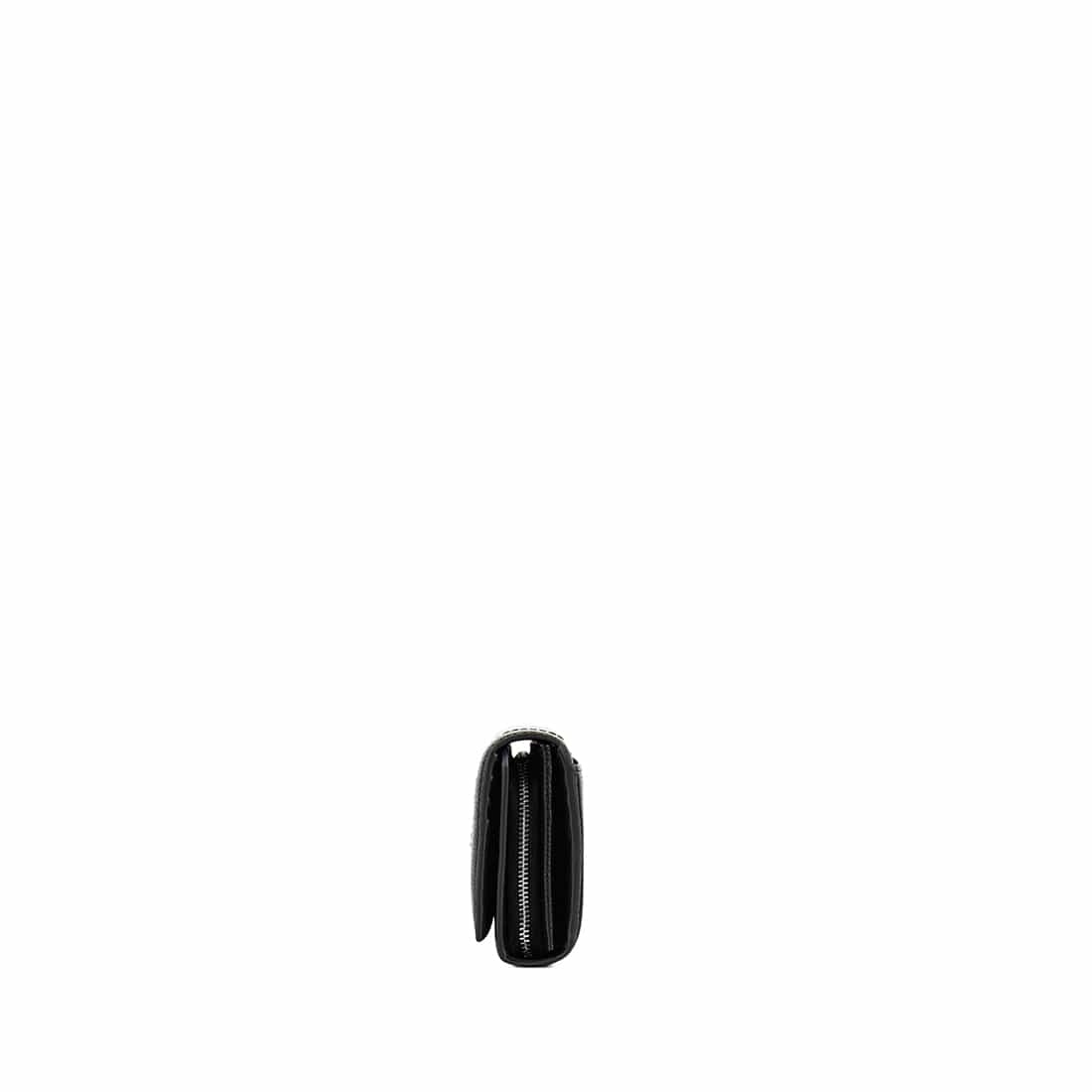Le Alondra – Portefeuille moyen en cuir vegan noir