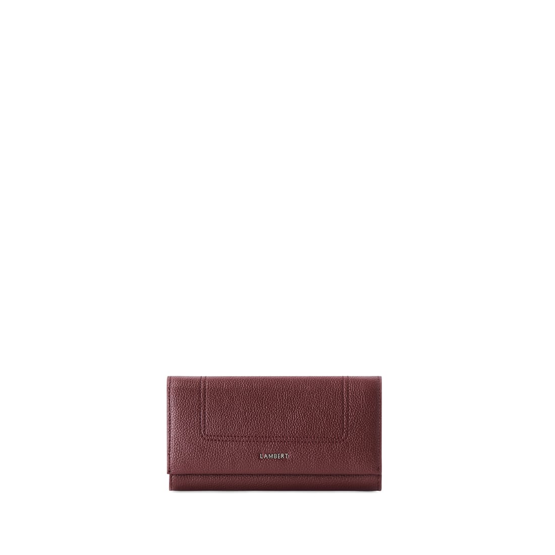 Le Alondra – Portefeuille en cuir vegan cassis