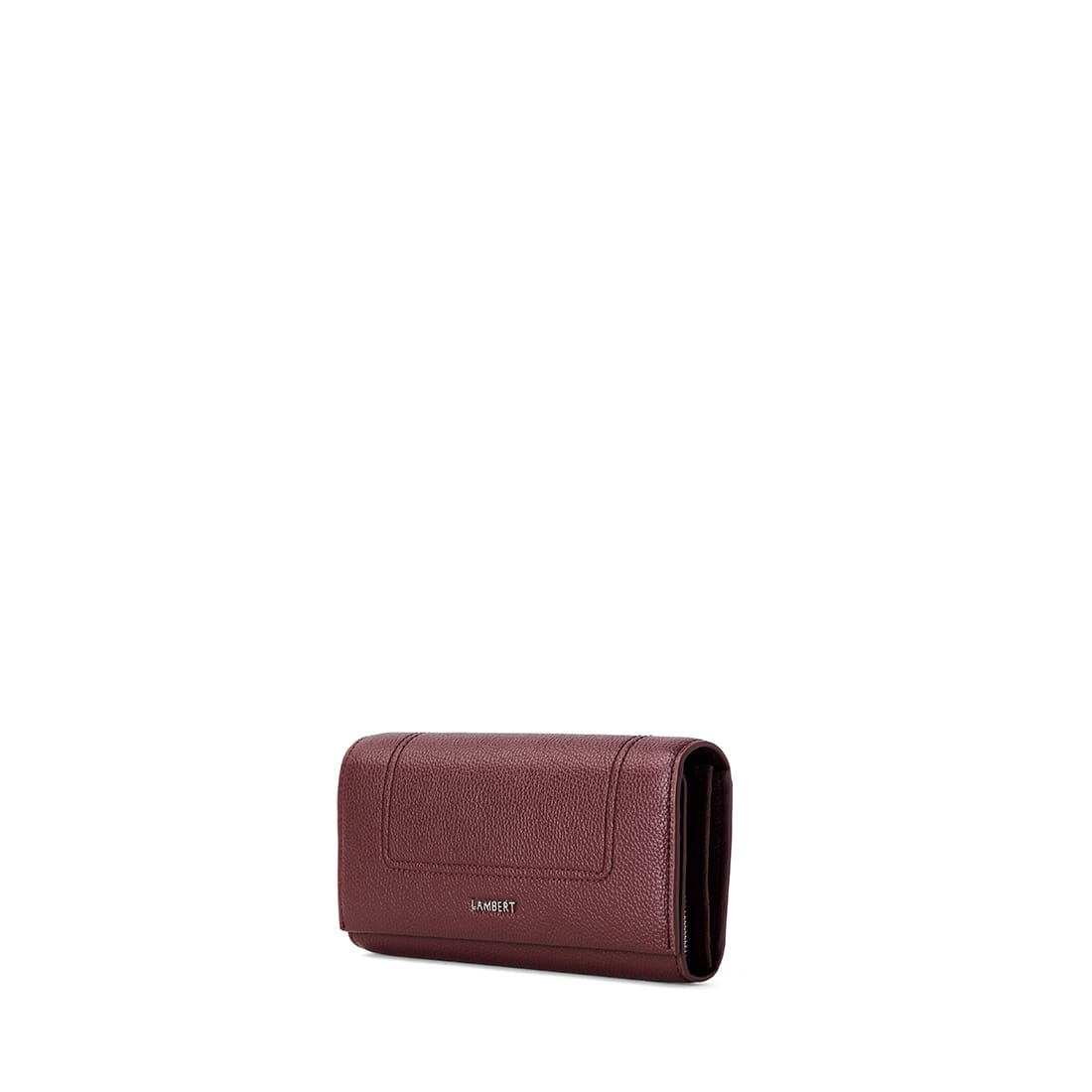 Le Alondra – Portefeuille en cuir vegan cassis