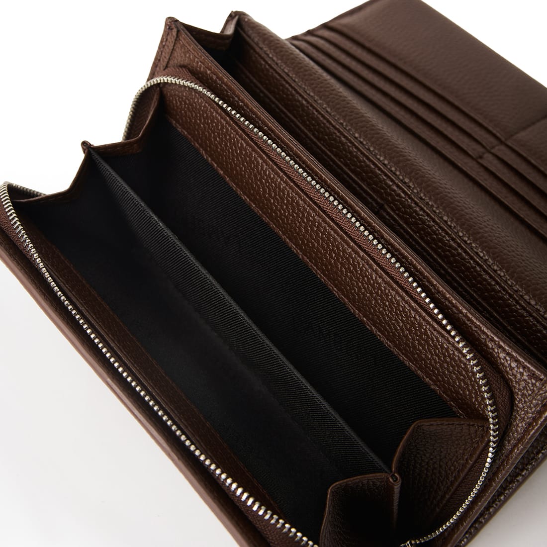 Le Alondra – Portefeuille en cuir vegan chocolate