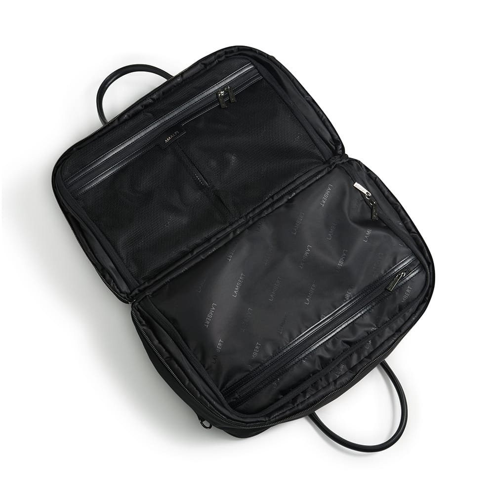 Le Amalfi – Petit Sac de voyage en nylon noir