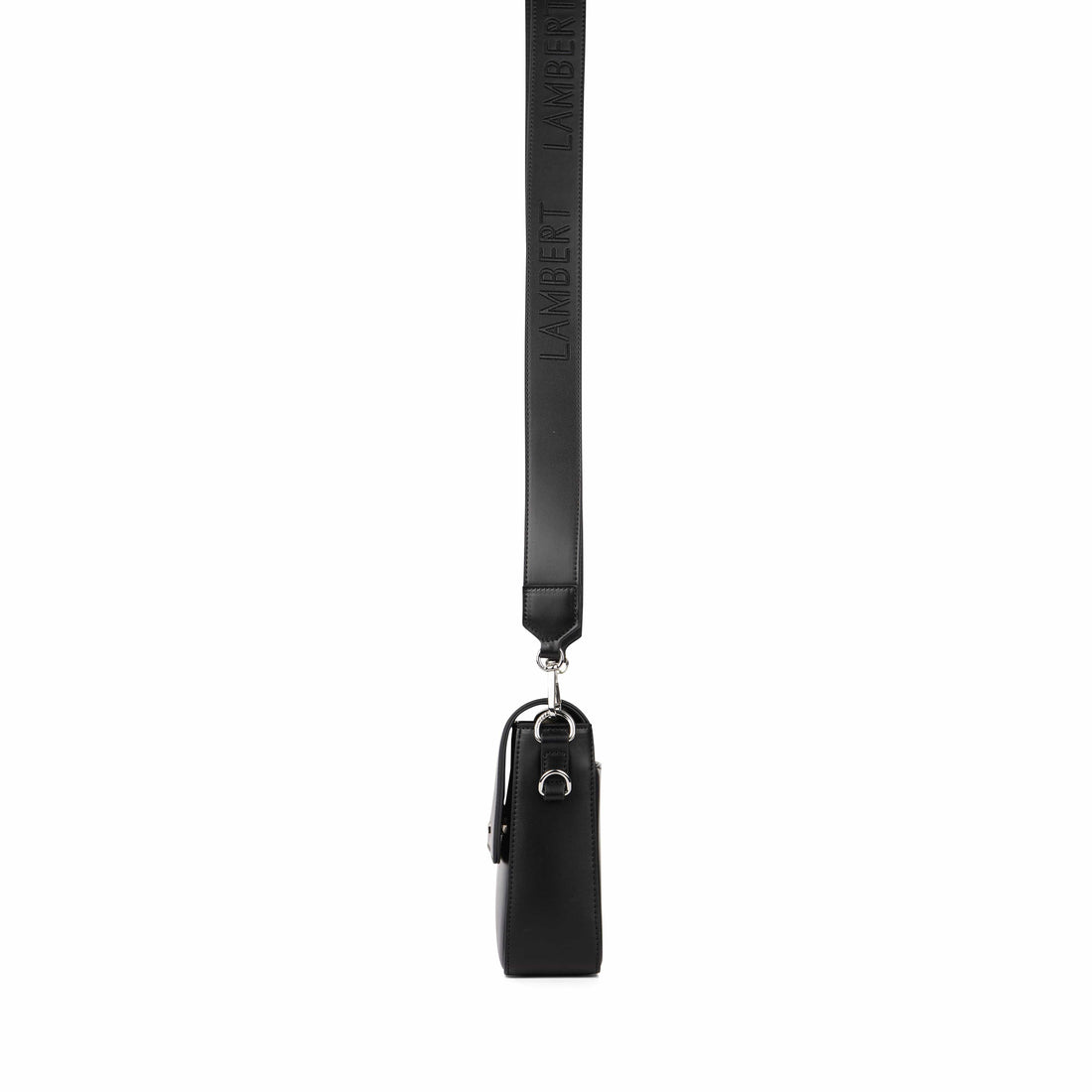 The Amber - 2-in-1 Black Vegan Leather Handbag