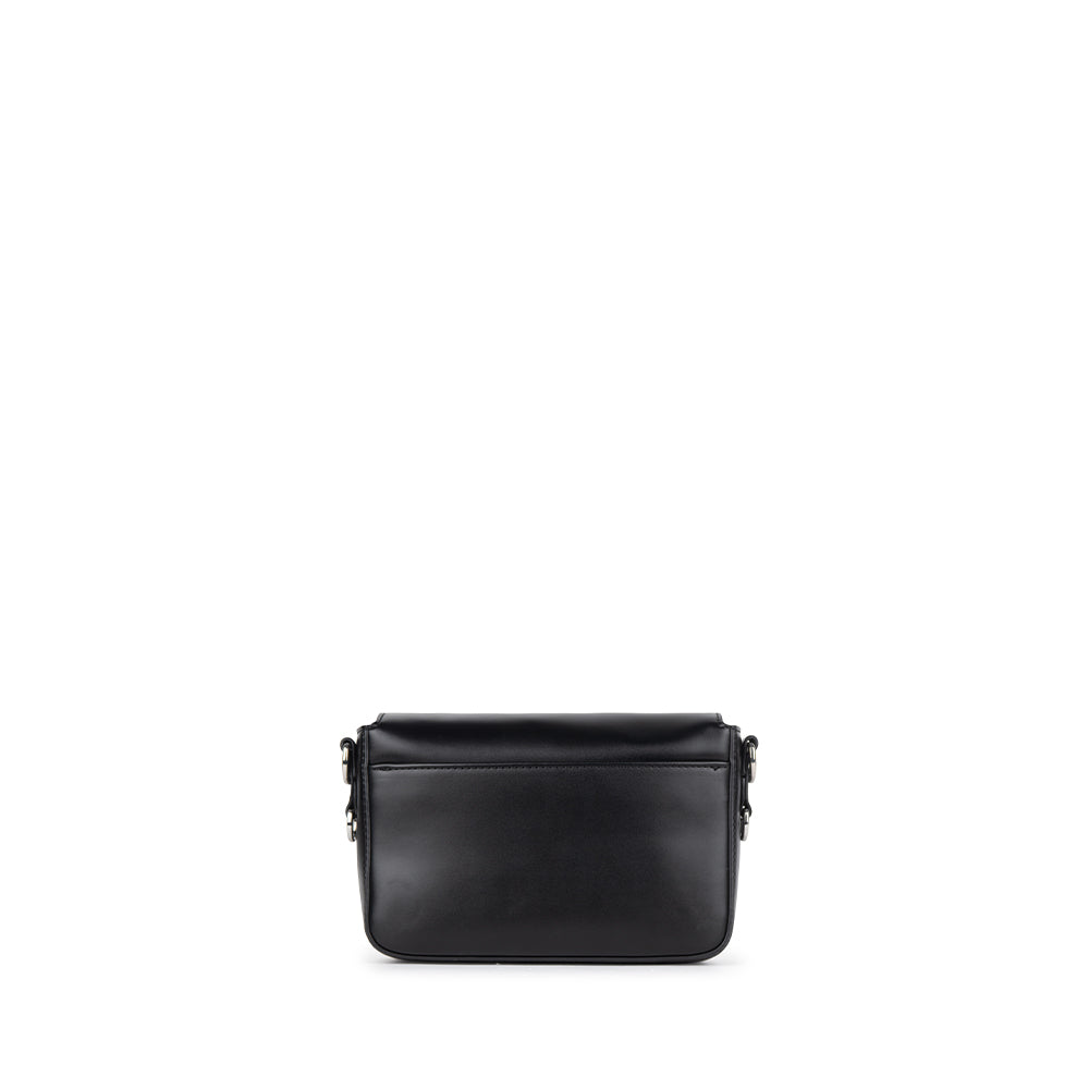 The Amelie - Black Vegan Leather 2-in-1 Handbag