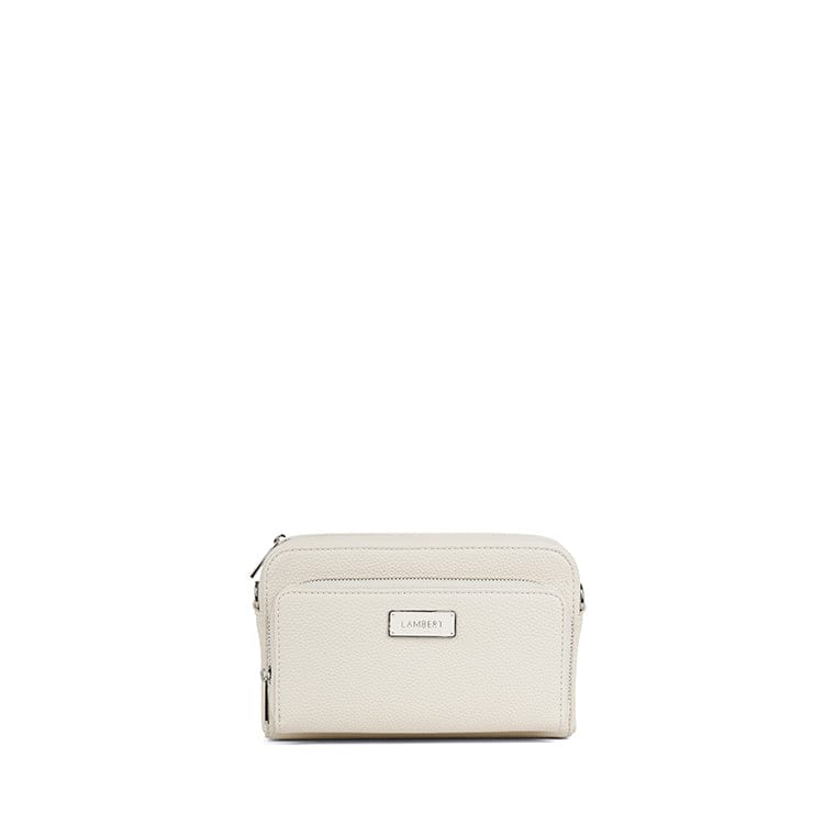 Le Ana - Sac à main 3-en-1 en cuir vegan porcelain