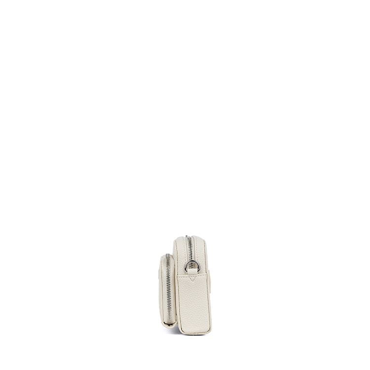 Le Ana - Sac à main 3-en-1 en cuir vegan porcelain
