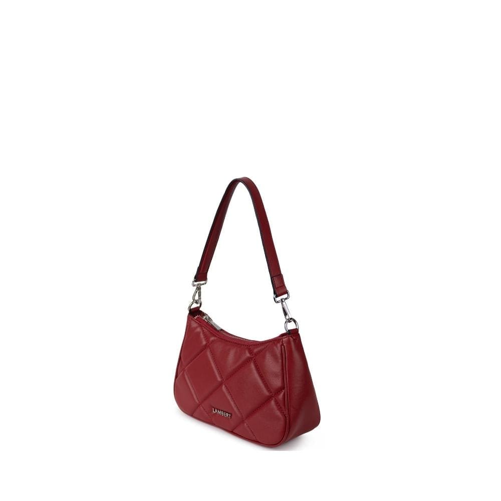 The Andy - Rouge Quilted Vegan Leather 3-in-1 Handbag