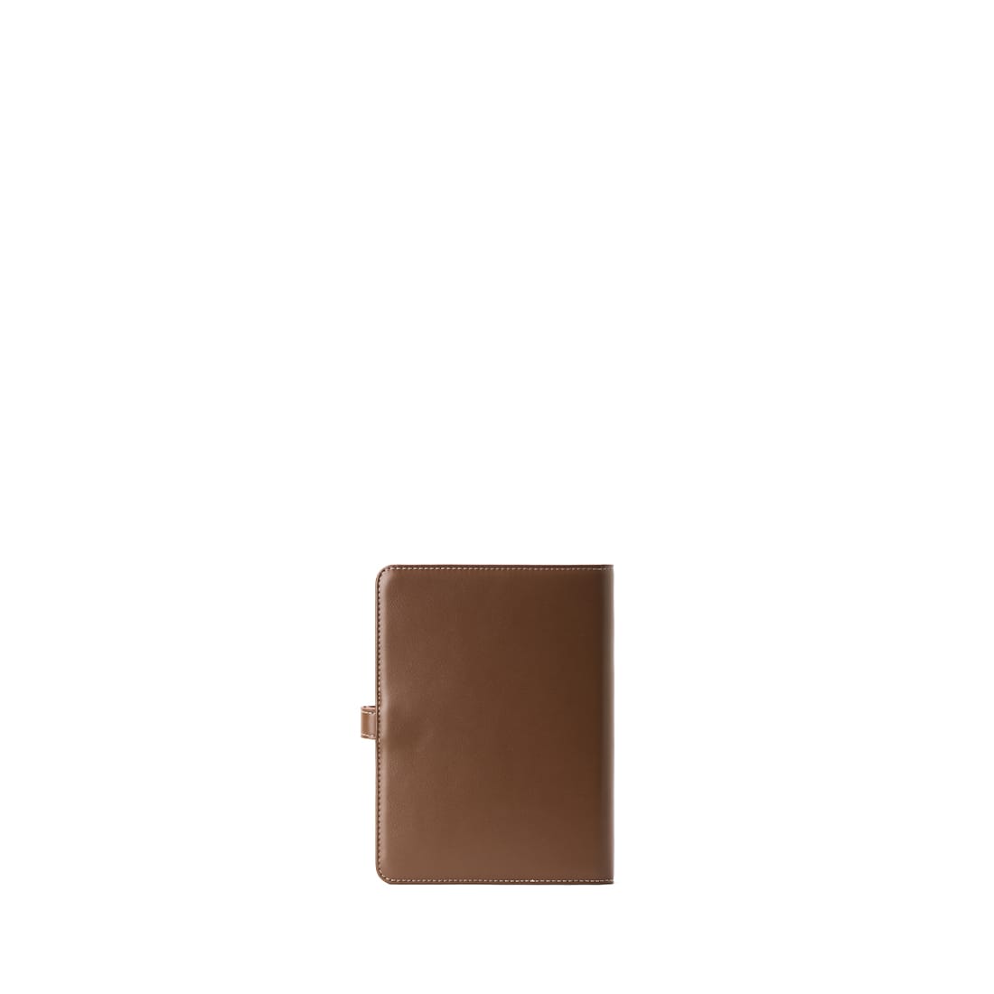 Le Ariel – Couverture à carnet en cuir vegan hazelnut