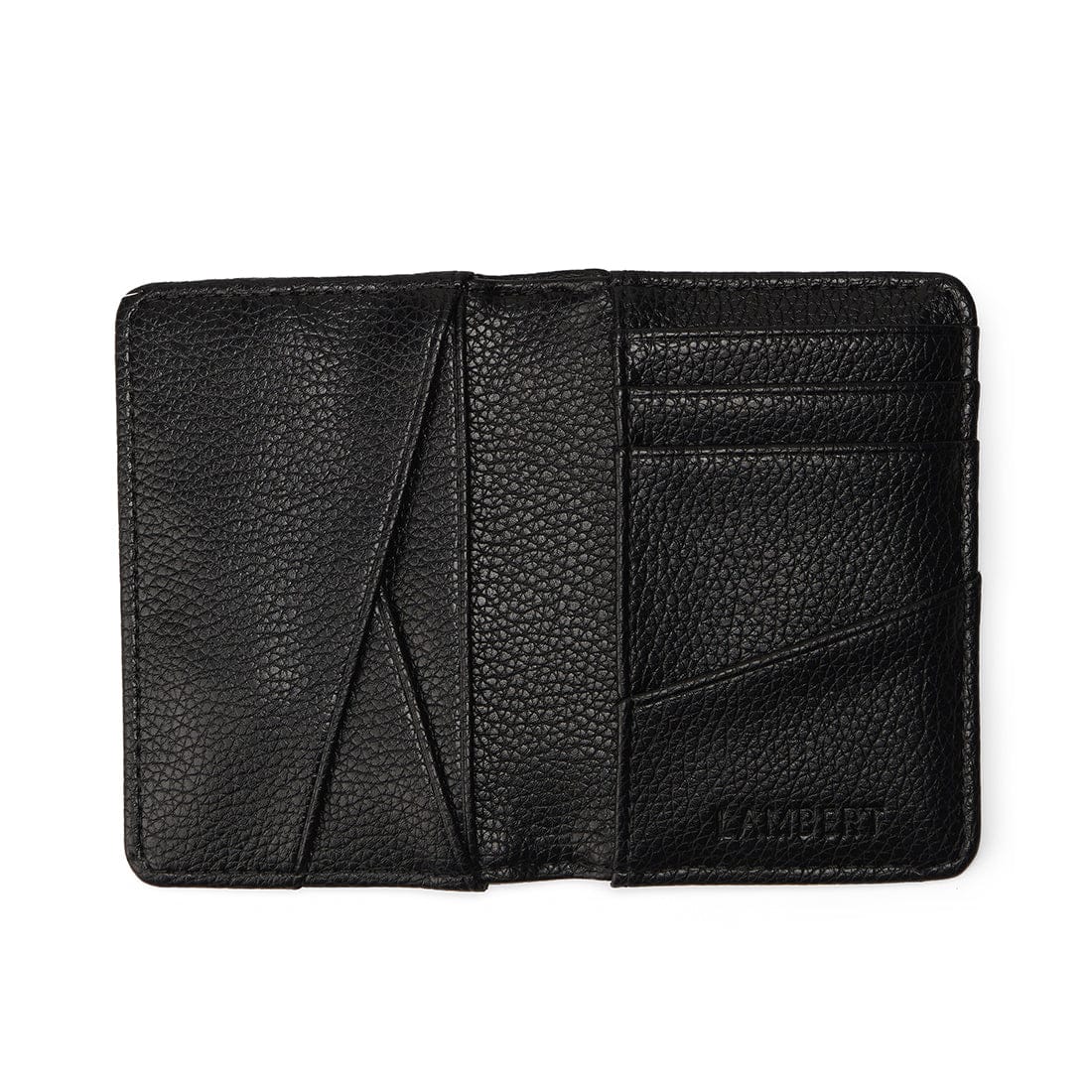 Le Arlo - Portefeuille en cuir vegan noir