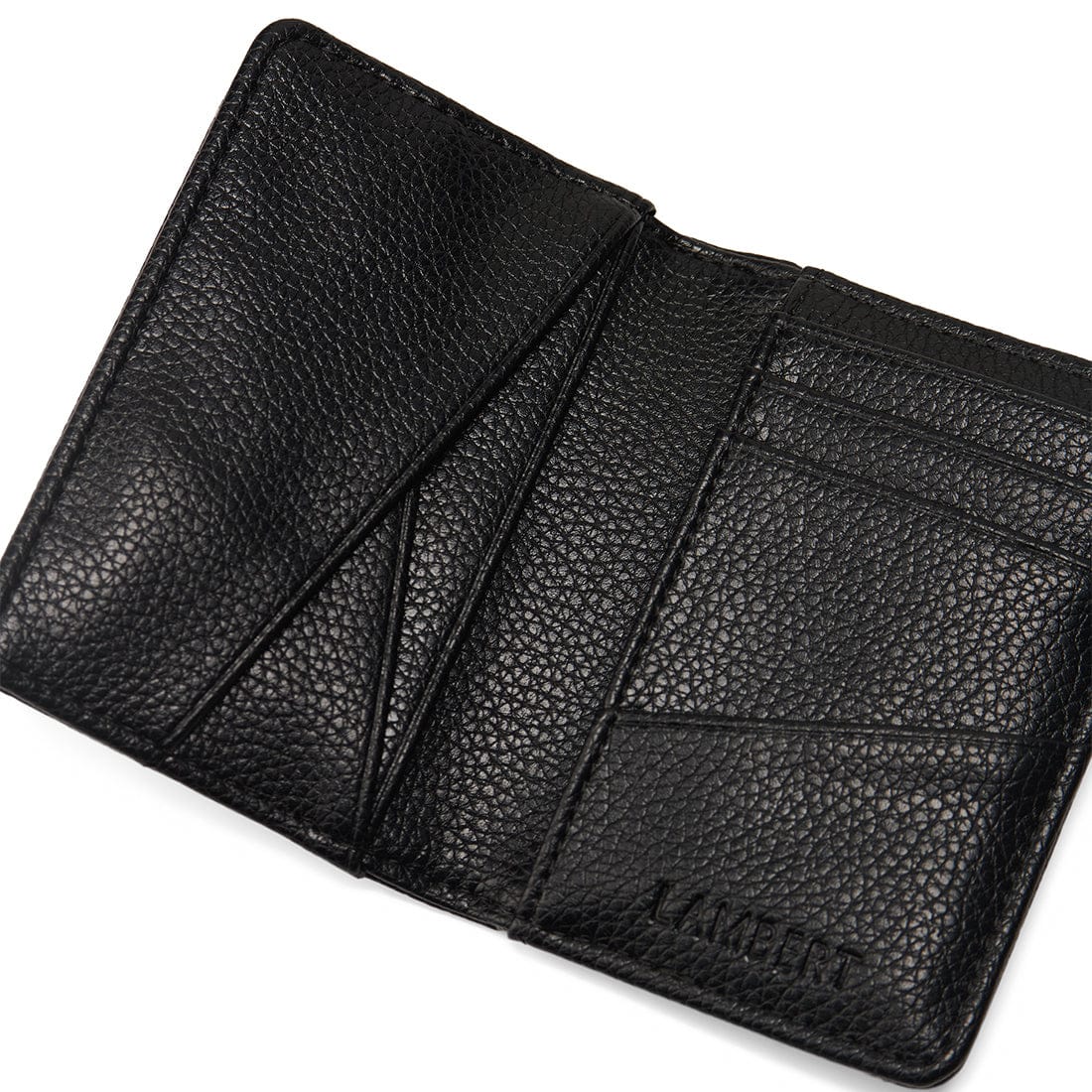 Le Arlo - Portefeuille en cuir vegan noir