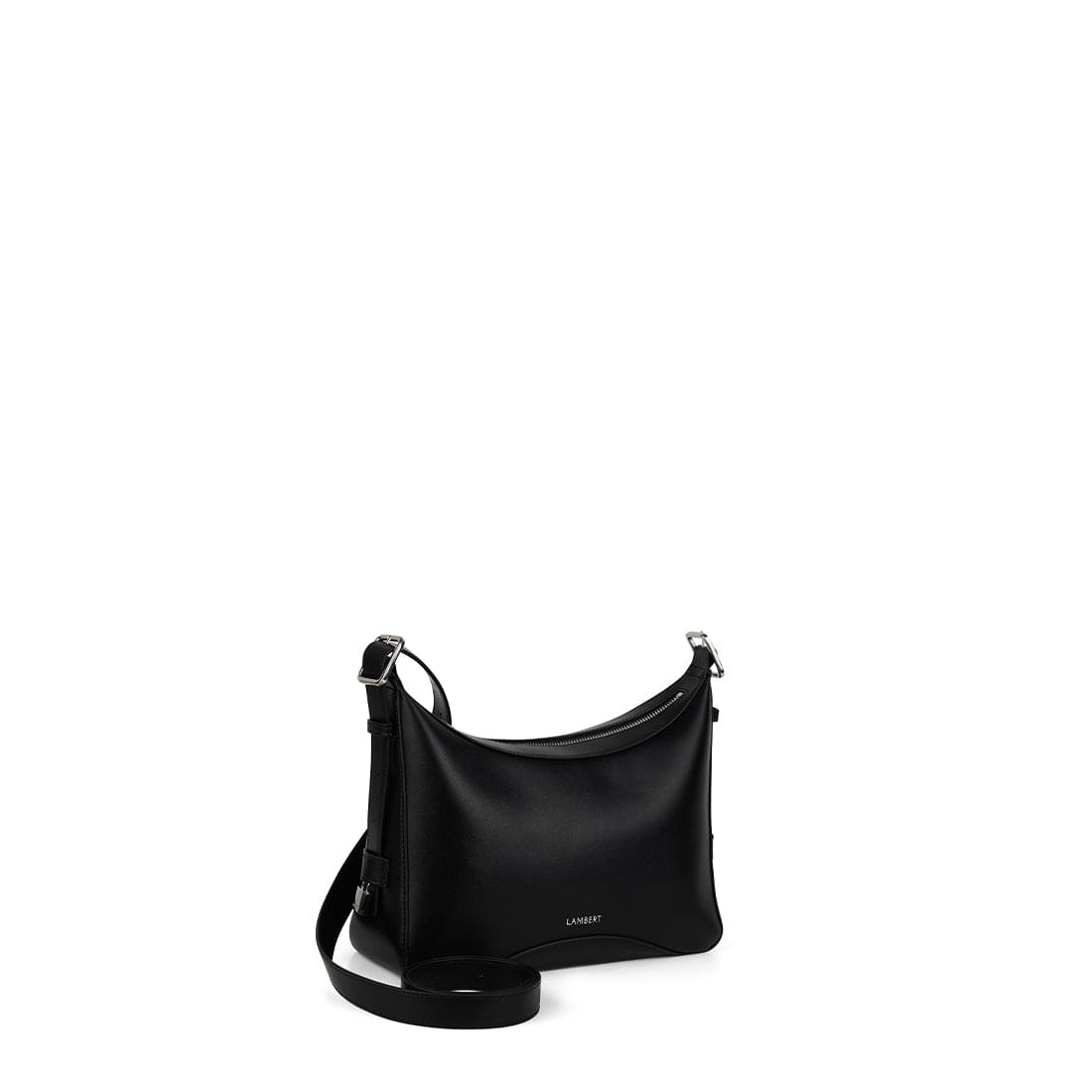 Le Audrey - Sac à main 2-en-1 en cuir vegan noir