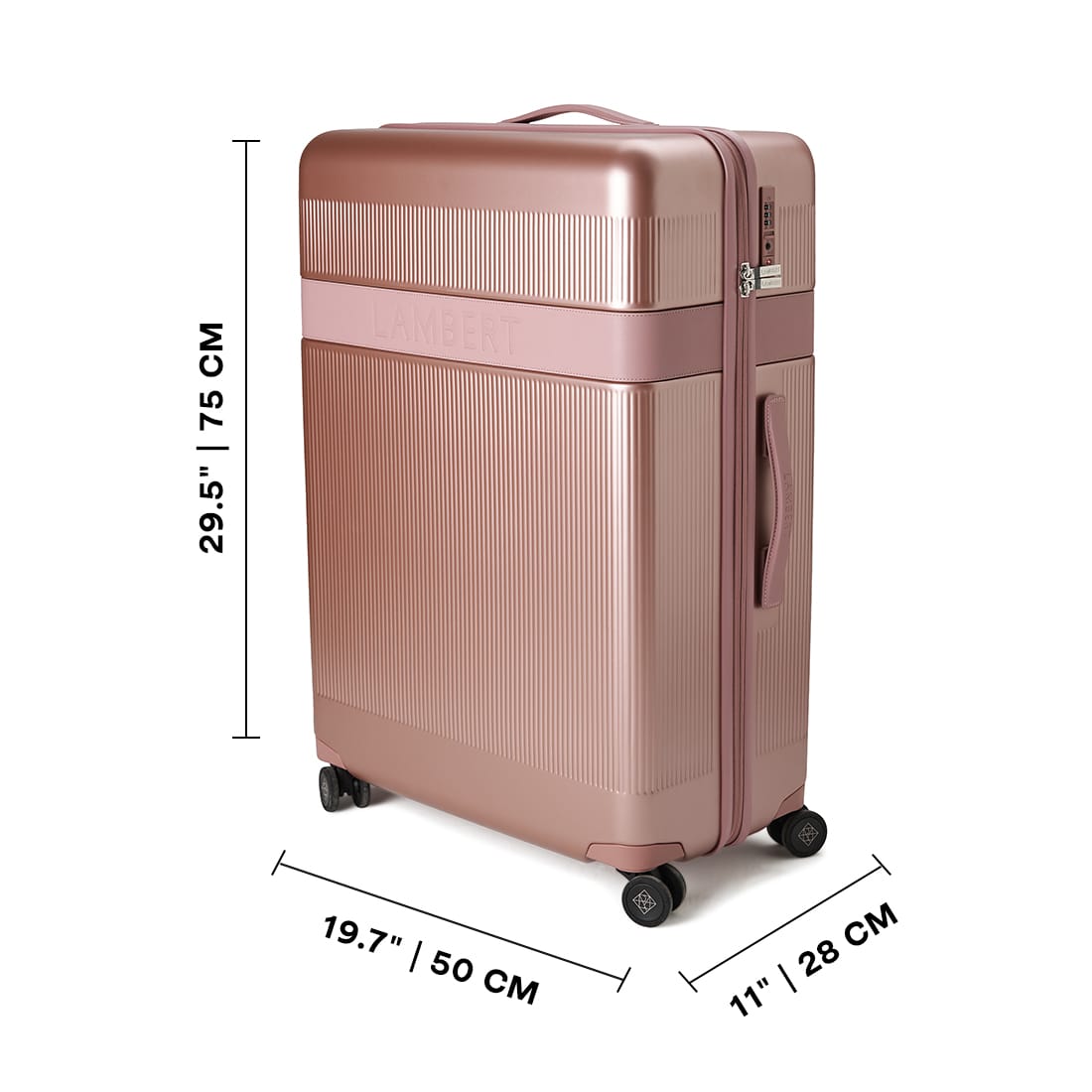 La Aspen - Valise d’enregistrement grande clay