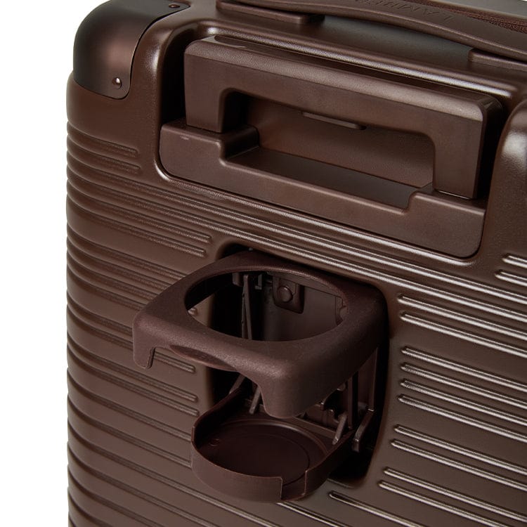 La Berlin - Valise de cabine extensible chocolate