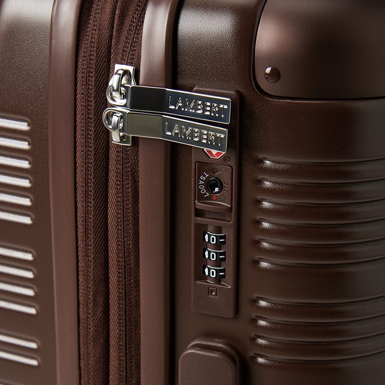 La Berlin - Valise de cabine extensible chocolate