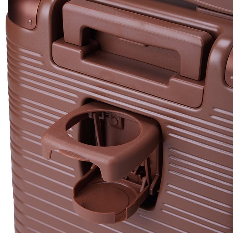 La Berlin - Valise de cabine extensible sienna