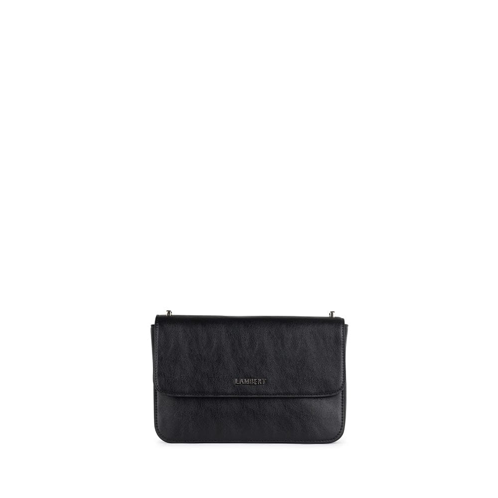 The Bianca - Black Vegan Leather 2-In-1 Handbag