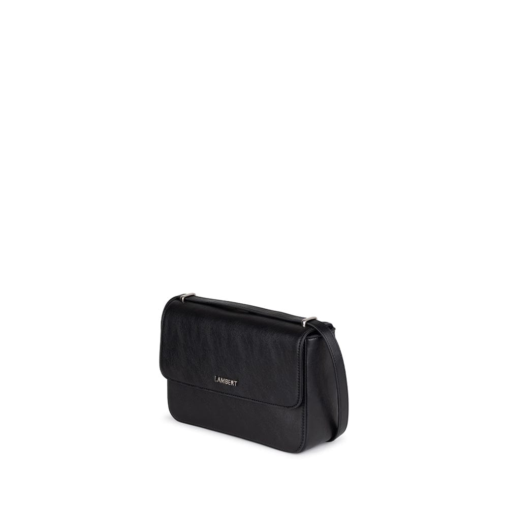 The Bianca - Black Vegan Leather 2-In-1 Handbag