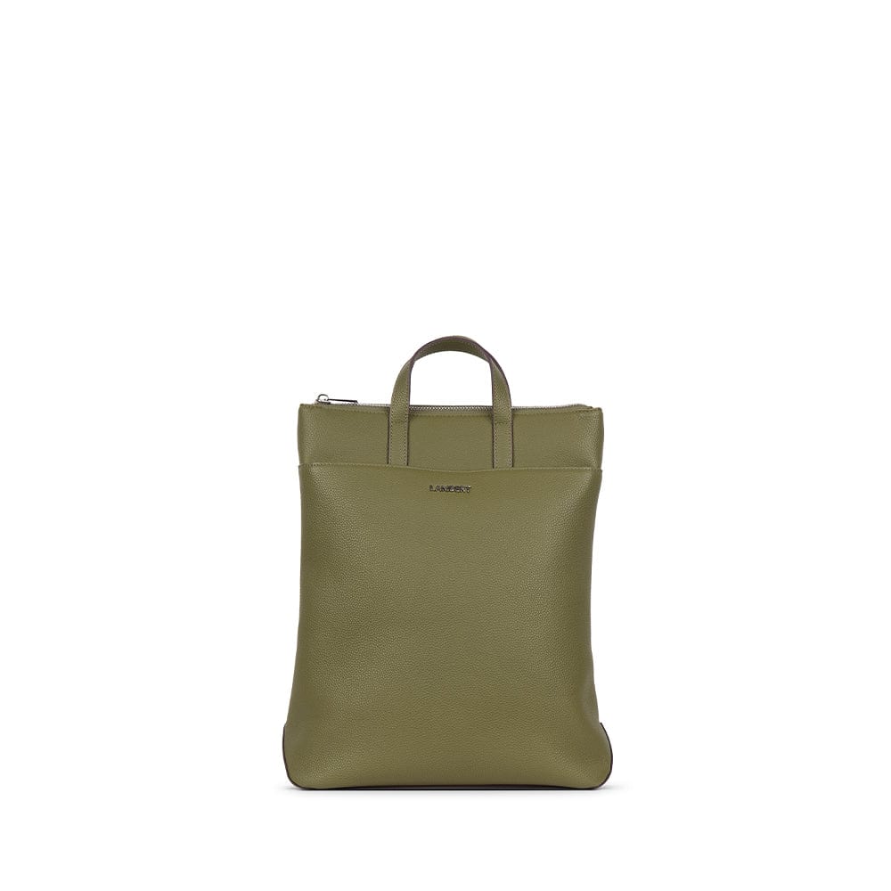 Le Billie - Sac à dos en cuir vegan olive