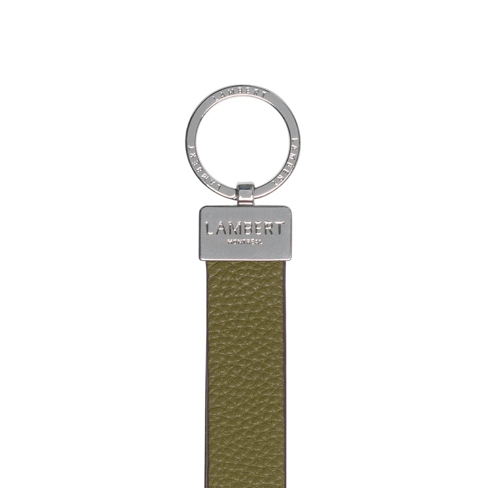 The Cali - Olive Vegan Leather Key Ring