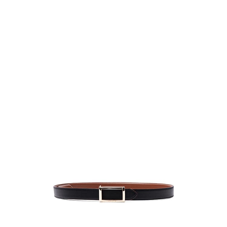 La Cara – Ceinture or réversible en cuir vegan