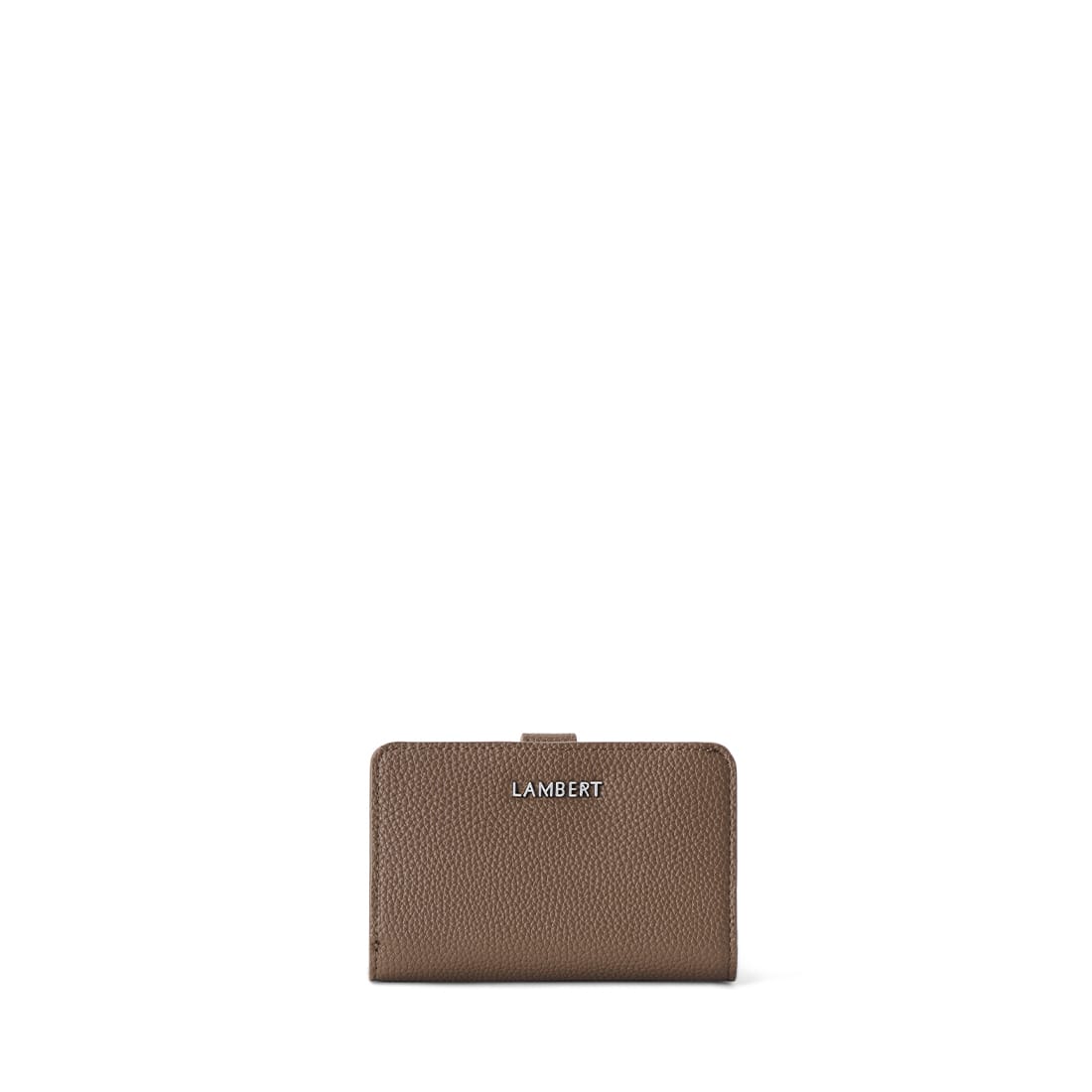 Le Carly – Portefeuille en cuir vegan taupe