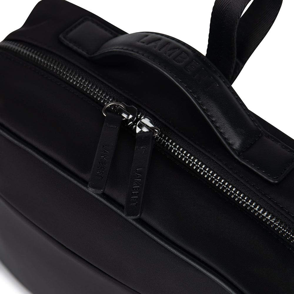 La Casey - Black Nylon Toiletry Bag