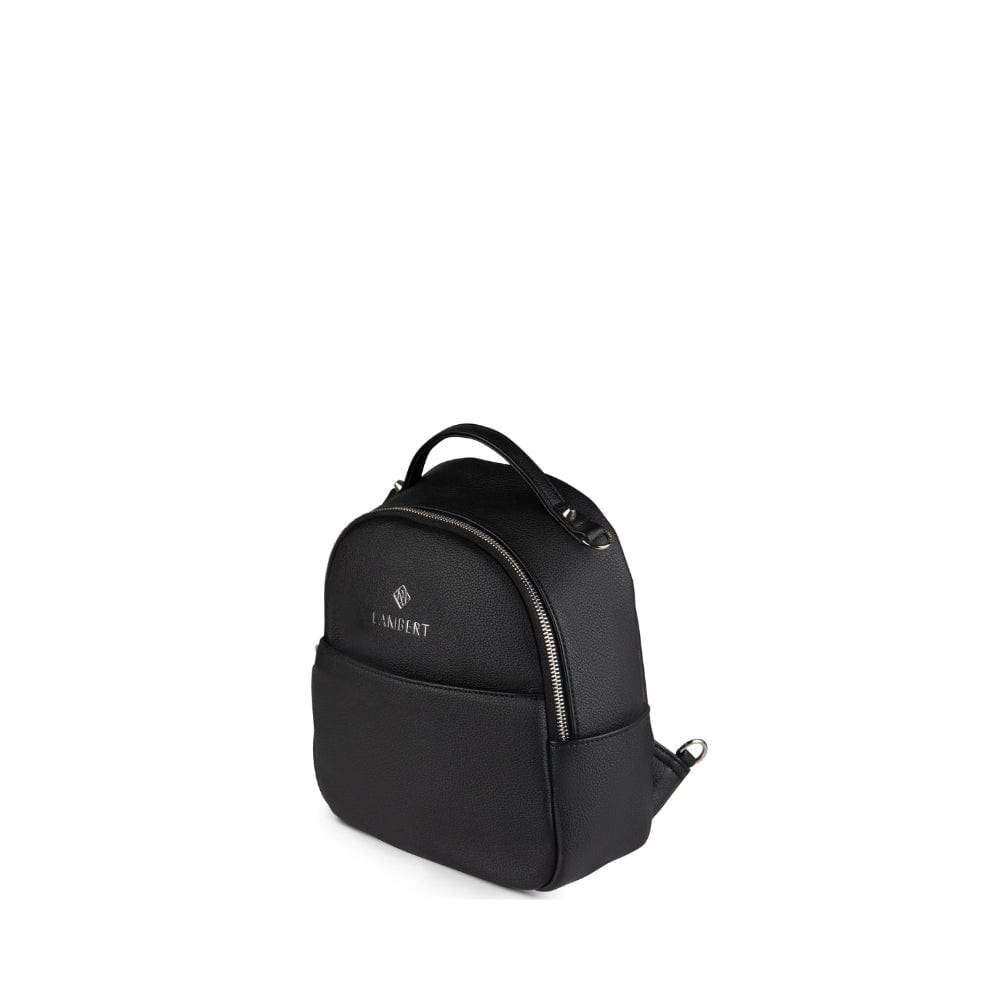 The Charlie - 3-in-1 Black Vegan Leather Handbag