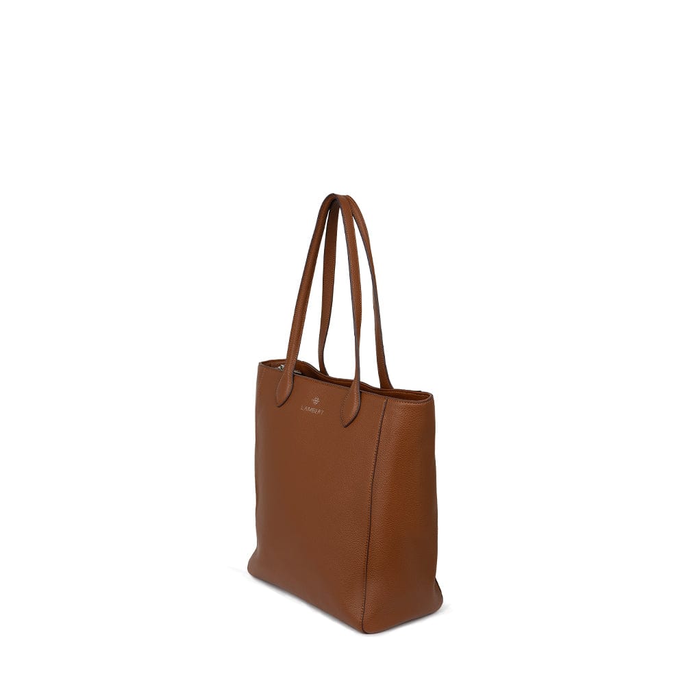 The Claire - Affogato Vegan Leather Tote Bag