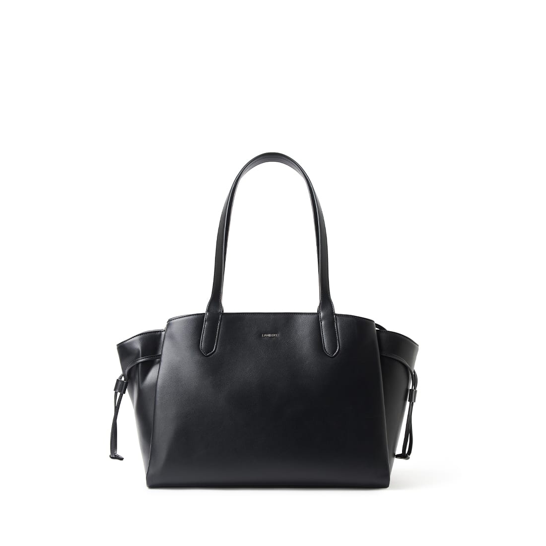 Le Clothilde – Sac fourre-tout en cuir vegan noir
