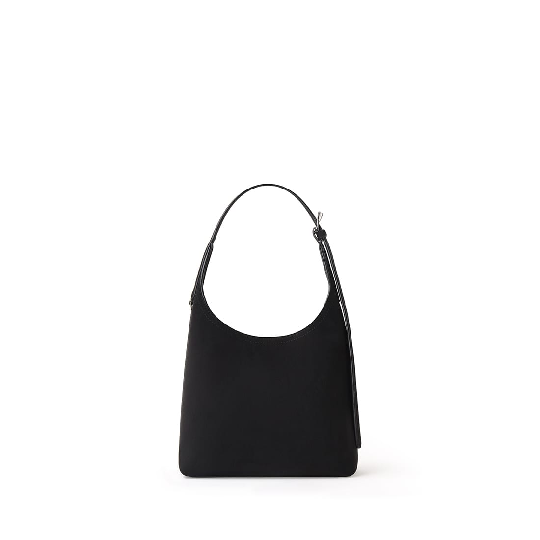 Le Elena – Sac à épaule en suède vegan noir