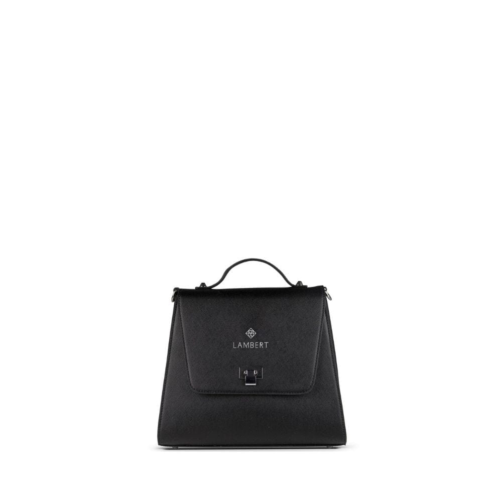 The ELIE - Black Vegan Leather Multifunctional Bag 
