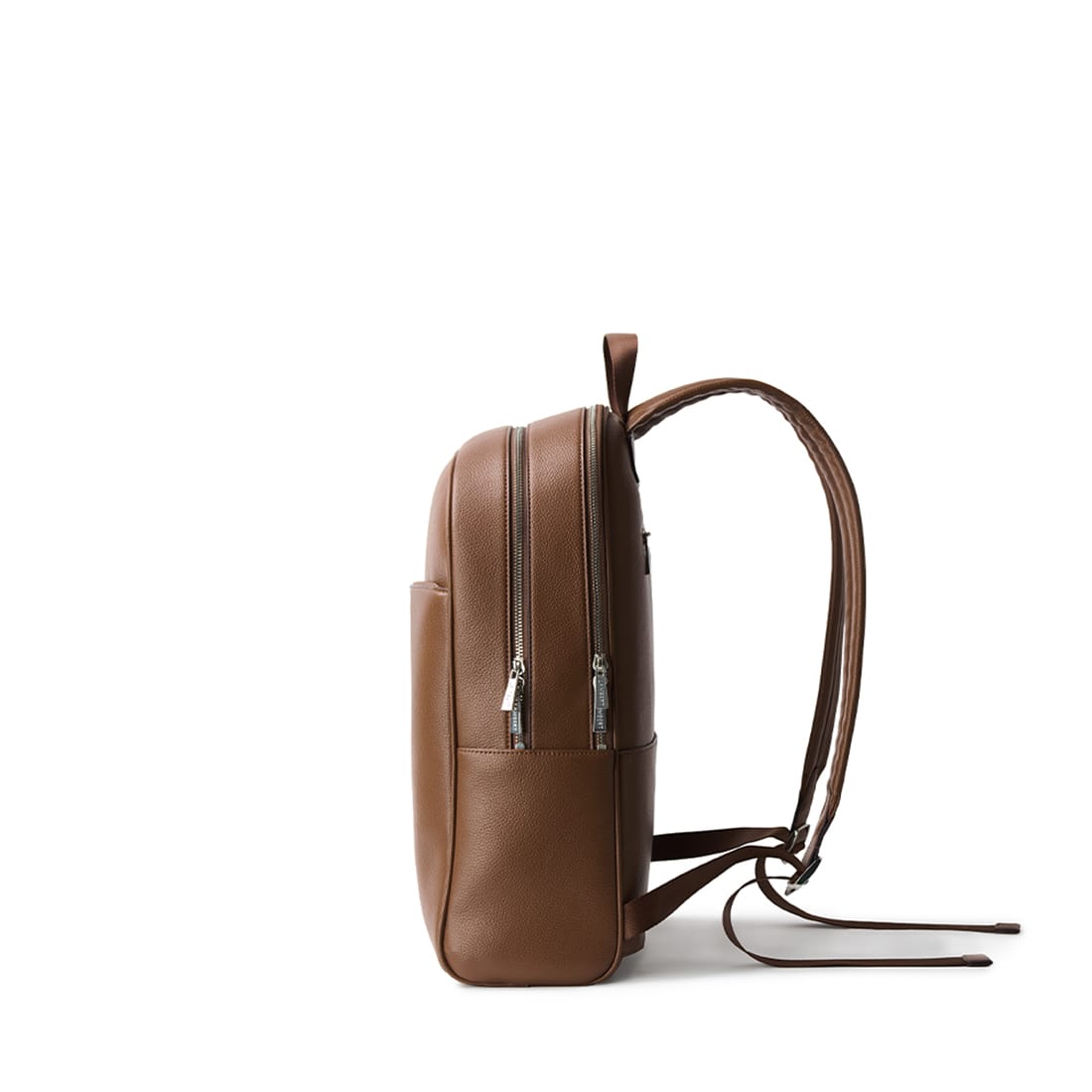 Le Emerson – Sac à dos en cuir vegan hazelnut