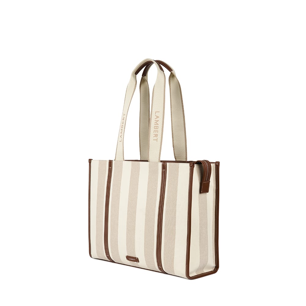 Le Erica – Sac fourre-tout en canevas hazelnut